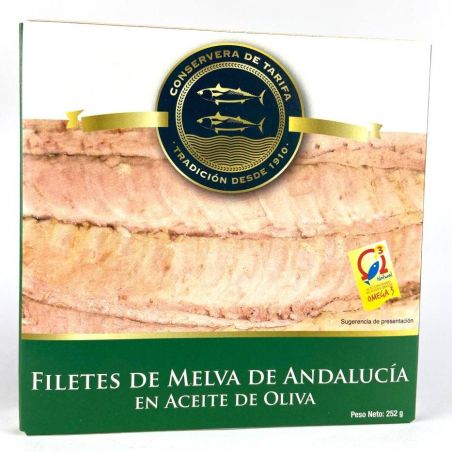 Fregattmakrele in Olivenöl de Andalucía 252g Fregattmakrele in Olivenöl de Andalucía 252g