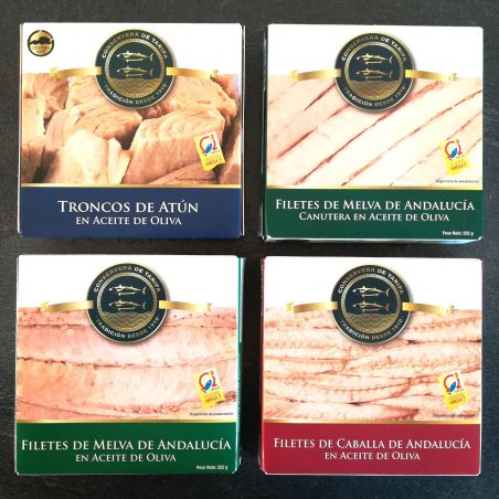 TarifaFisch Bündel MEDIUM 4 x 252g | 1008g Set TarifaFisch Bündel MEDIUM 4 x 252g | 1008g Set