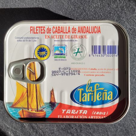 Makrele in Sonnenblumenöl de Andalucía 237g TarifaFisch