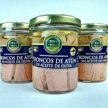 Thunfsch im Glas in Olivenoel TarifaFisch 3er Pack